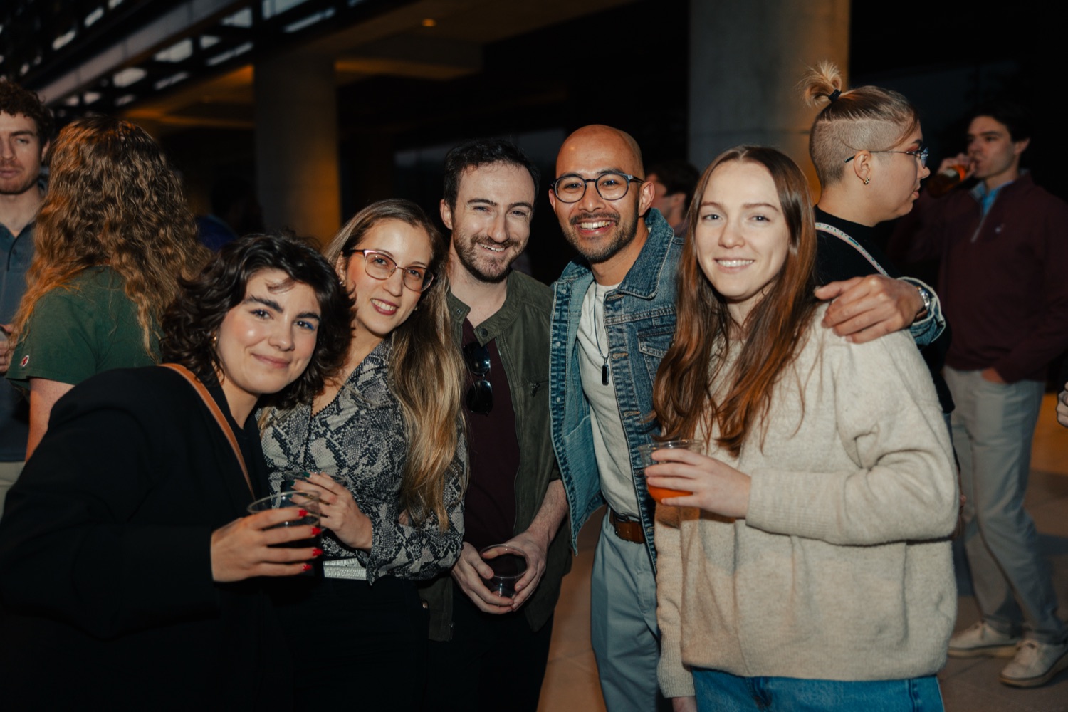 Guests at a Thursday Social Club night