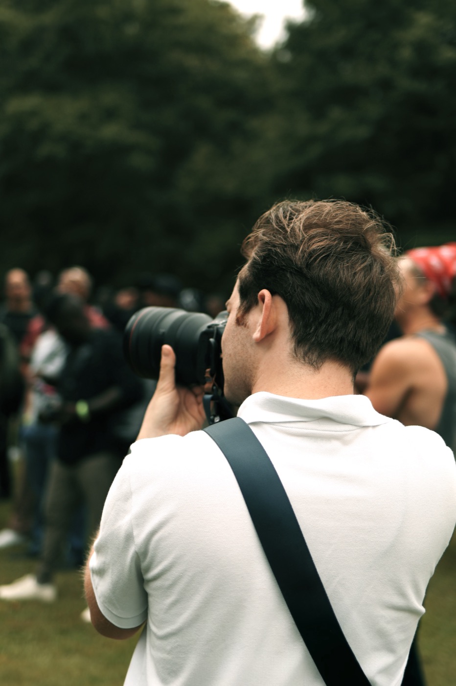 Brady Jordan shooting on location